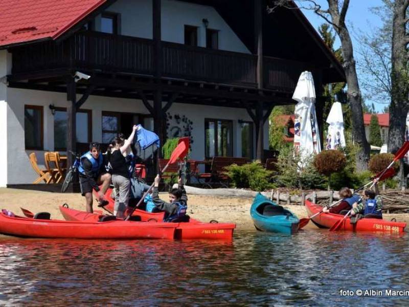 spływ kajakowy na Kaszubach